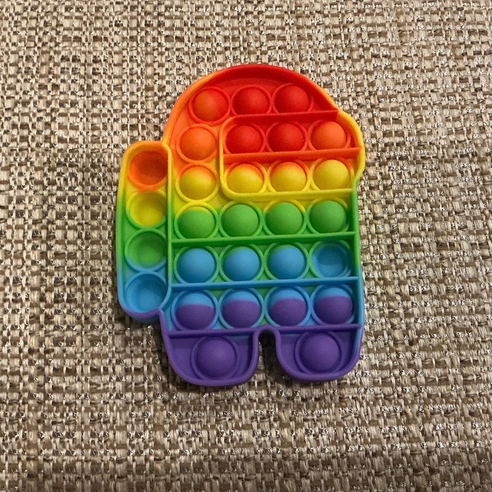 Rainbow Among-us pop-it